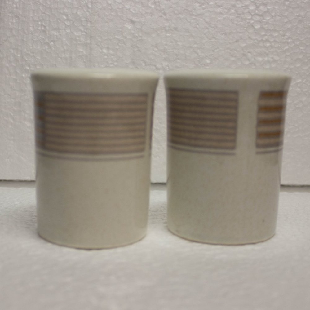 Mikasa Tracings Salt and Pepper Shakers Made in Japan